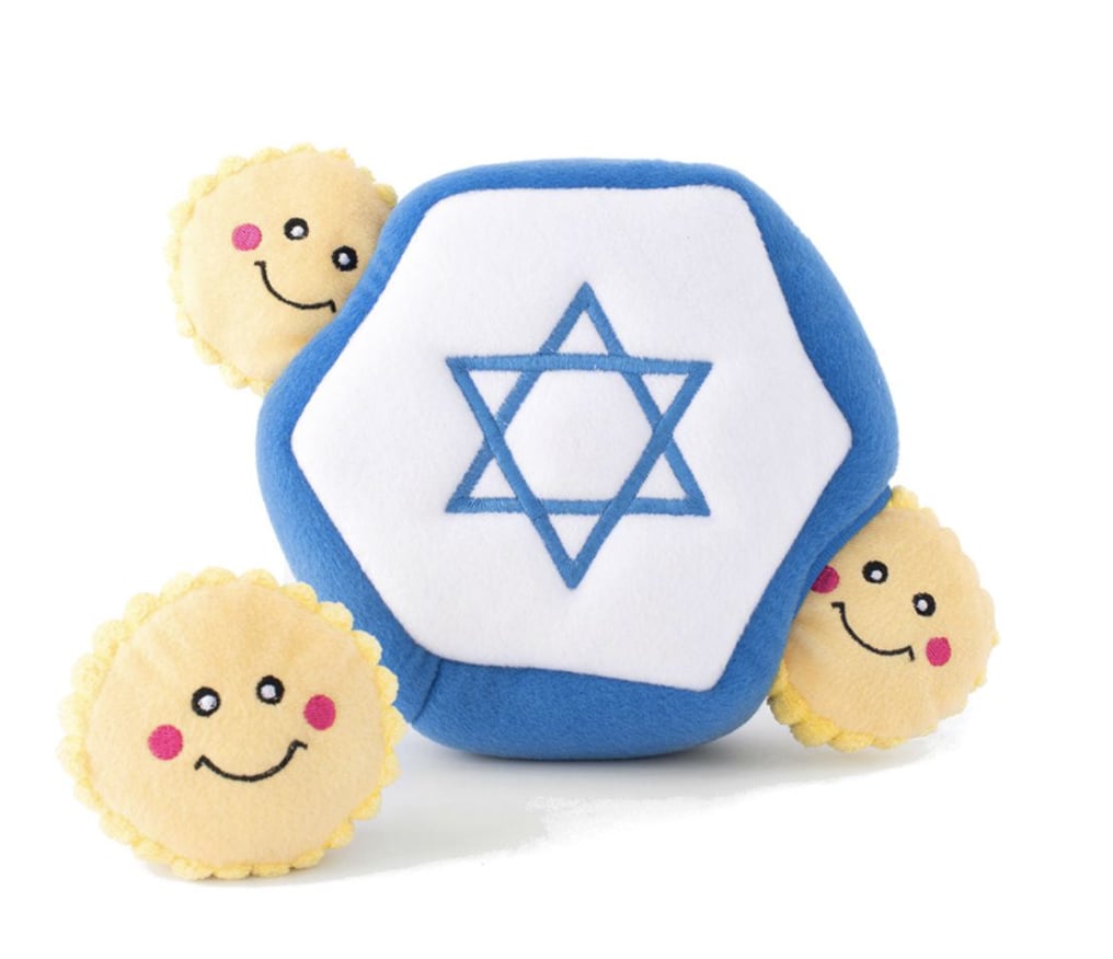 ZippyPaws Hanukkah Burrow Dog Toy — Star of David