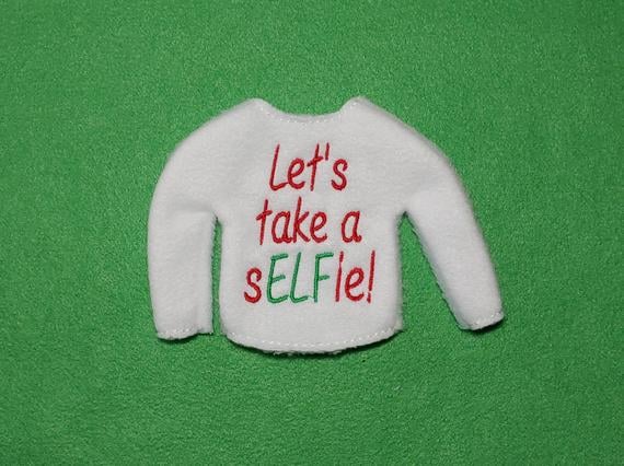 Let's Take a sELFie! Elf Sweater