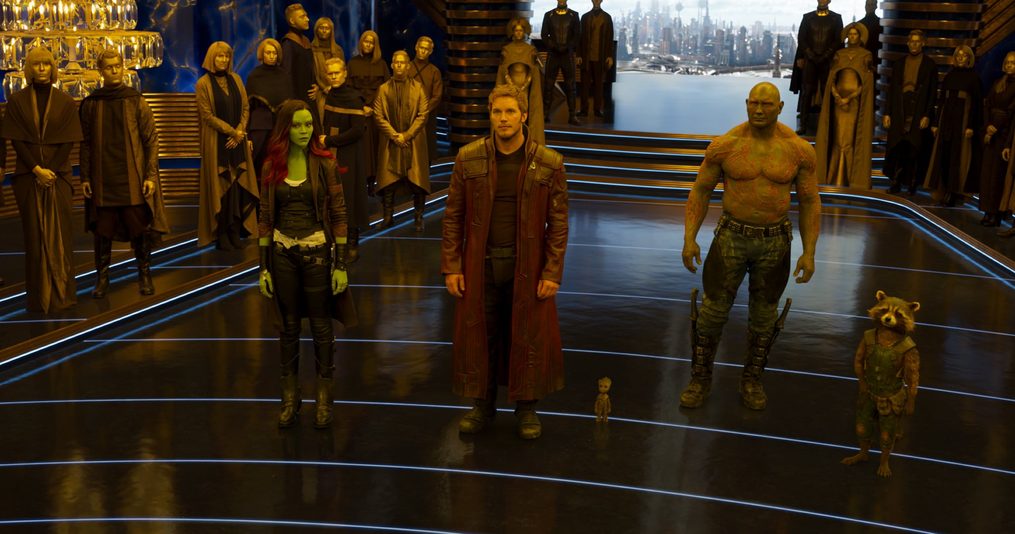 He May Be Small But He S A Mighty Part Of The Team 12 Baby Groot Moments That Make You Want To Squish His Twiggy Little Face Popsugar Entertainment Photo 9