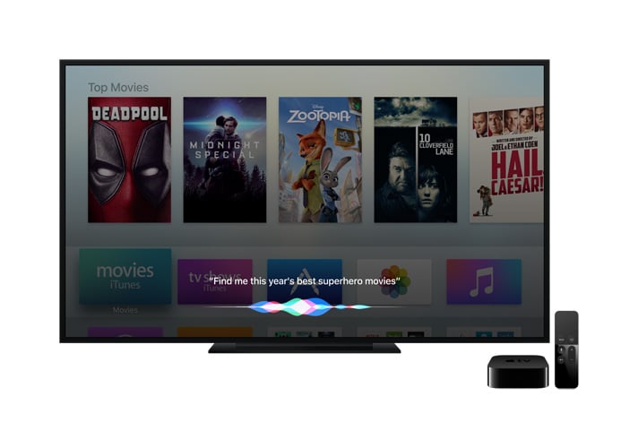 tvOS is easier and faster to use.