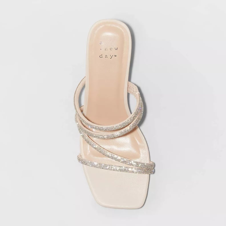 rhinestone mules sandals from Target