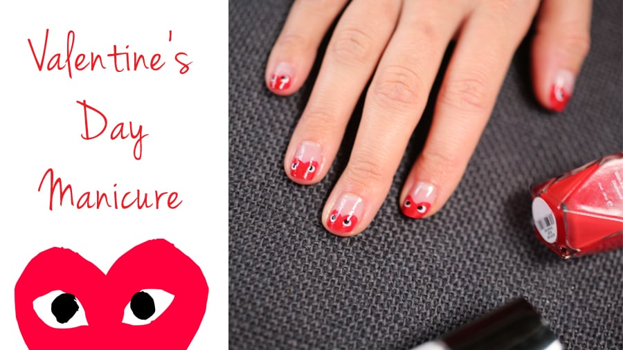 Wear Your Heart on Your Manicure