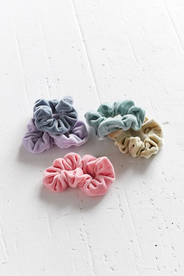 Scunci Velvet Hair Scrunchie Set