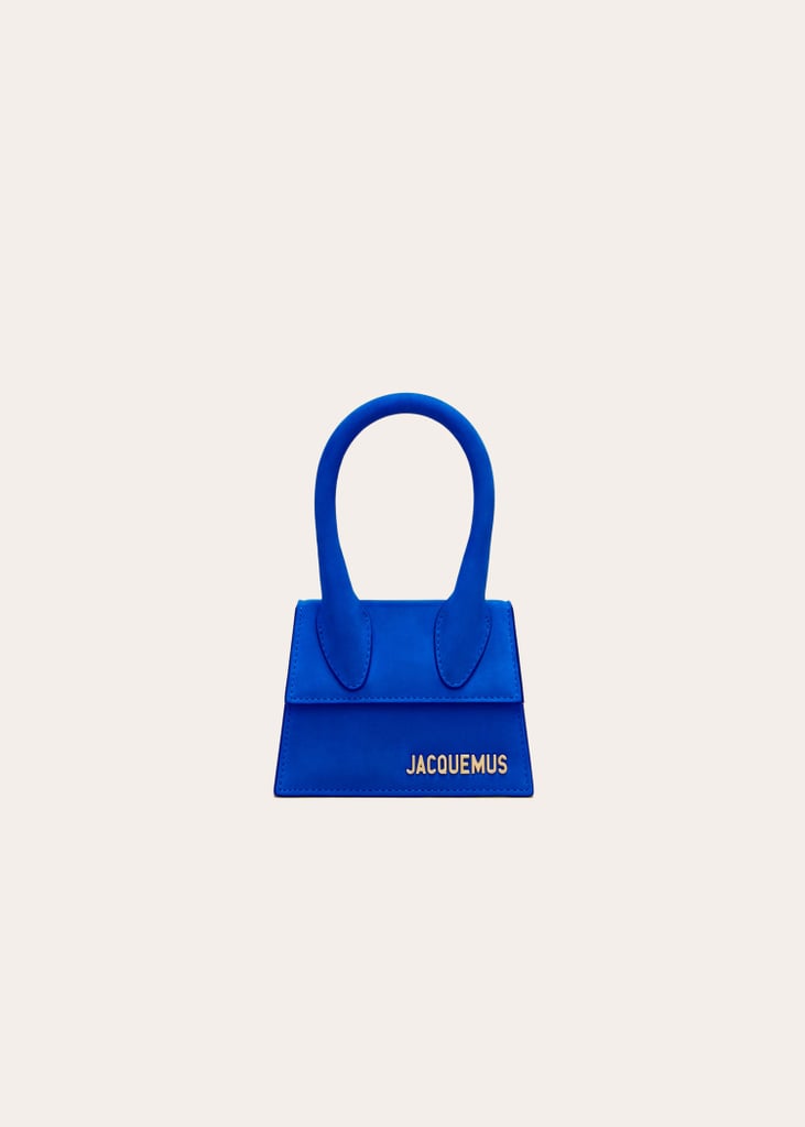 Jacquemus Le Chiquito in Blue Suede