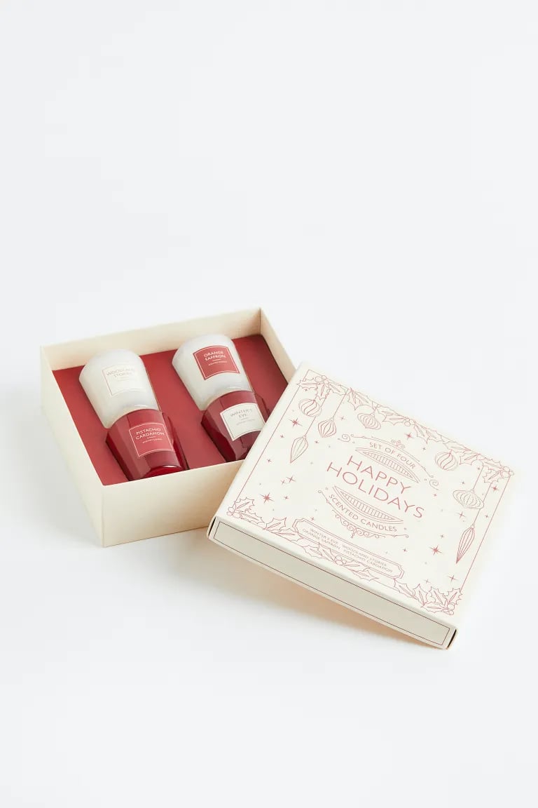 H&M Gift-Boxed 4-Pack Scented Candles
