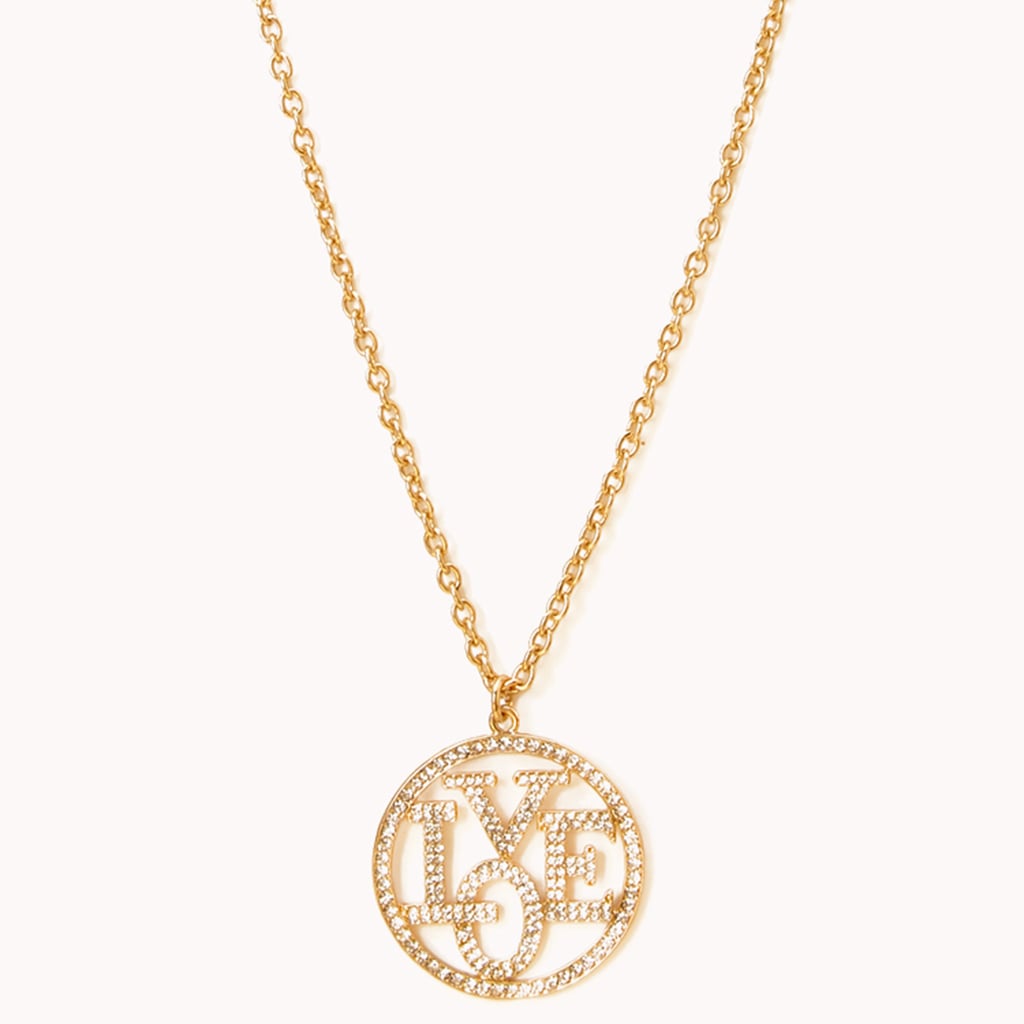 Forever21 Love Pendant Necklace