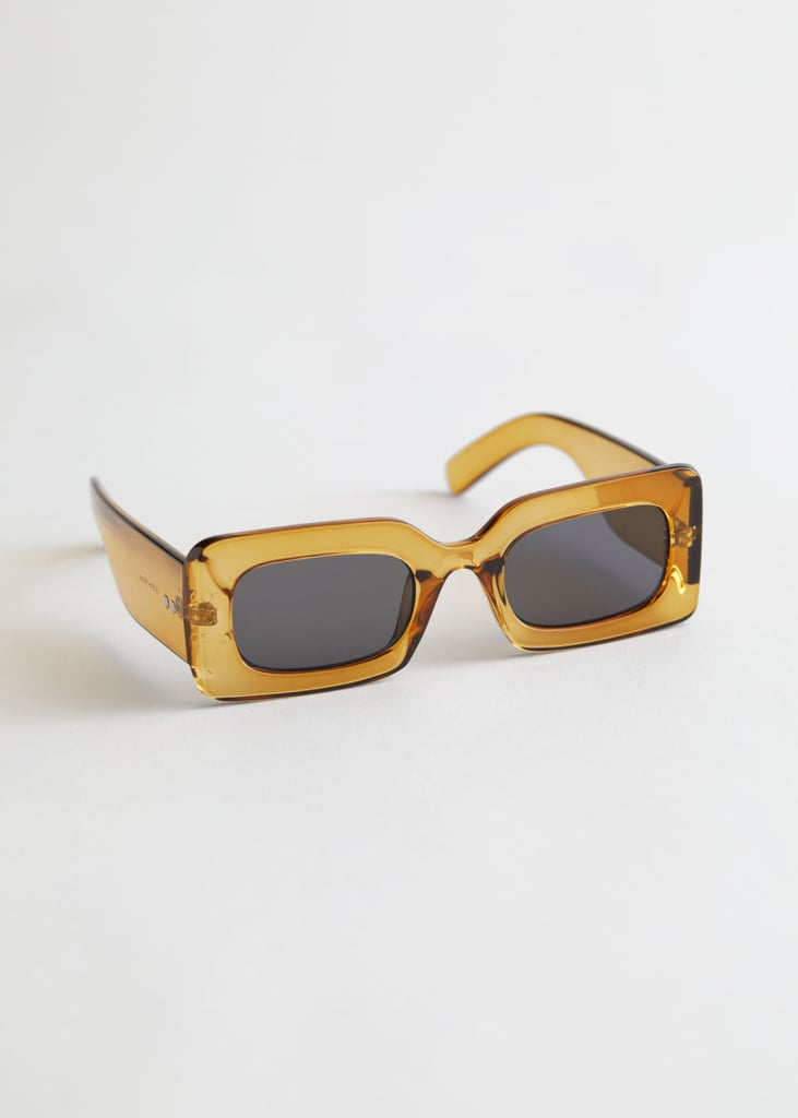 & Other Stories Squared Frame Sunglasses