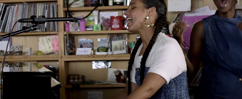 Alicia Keys's Tiny Desk Concert Is Such a Vibe That She Got the Crowd Singing Along