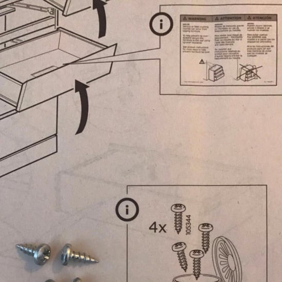 Ikea Instructions Tell Customer to Throw Away Screws