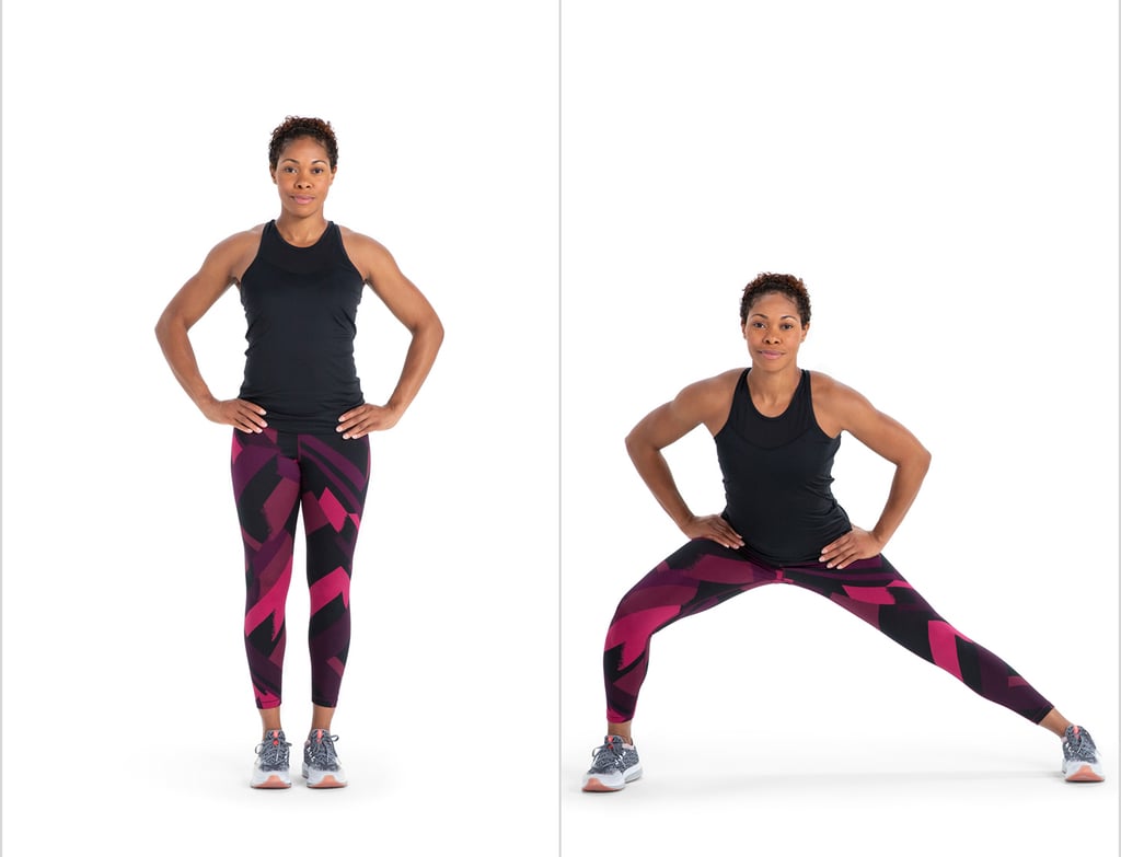 Warmup Alternating Side Lunge 10Minute Tabata POPSUGAR Fitness