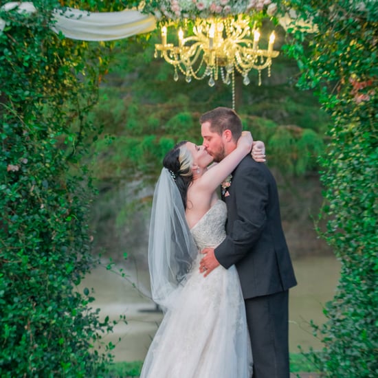 Feminine Pink and Silver Wedding