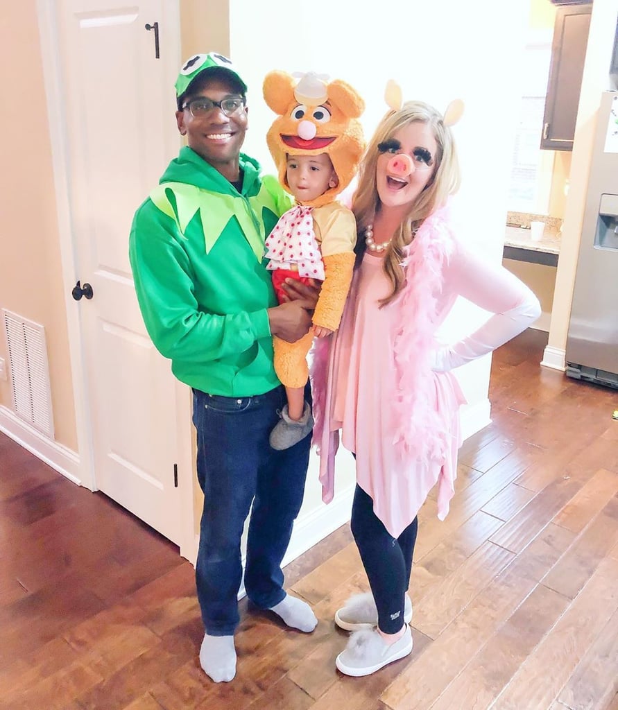 Kermit the Frog, Miss Piggy, and Fozzie Bear