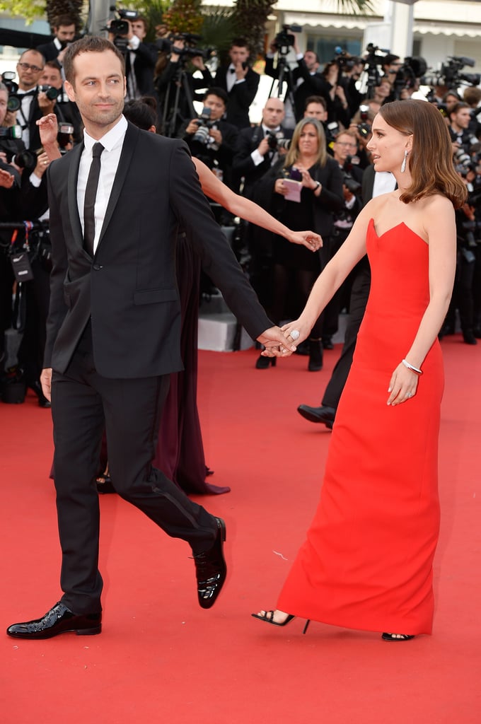 Natalie Portman and Benjamin Millepied at Cannes 2015