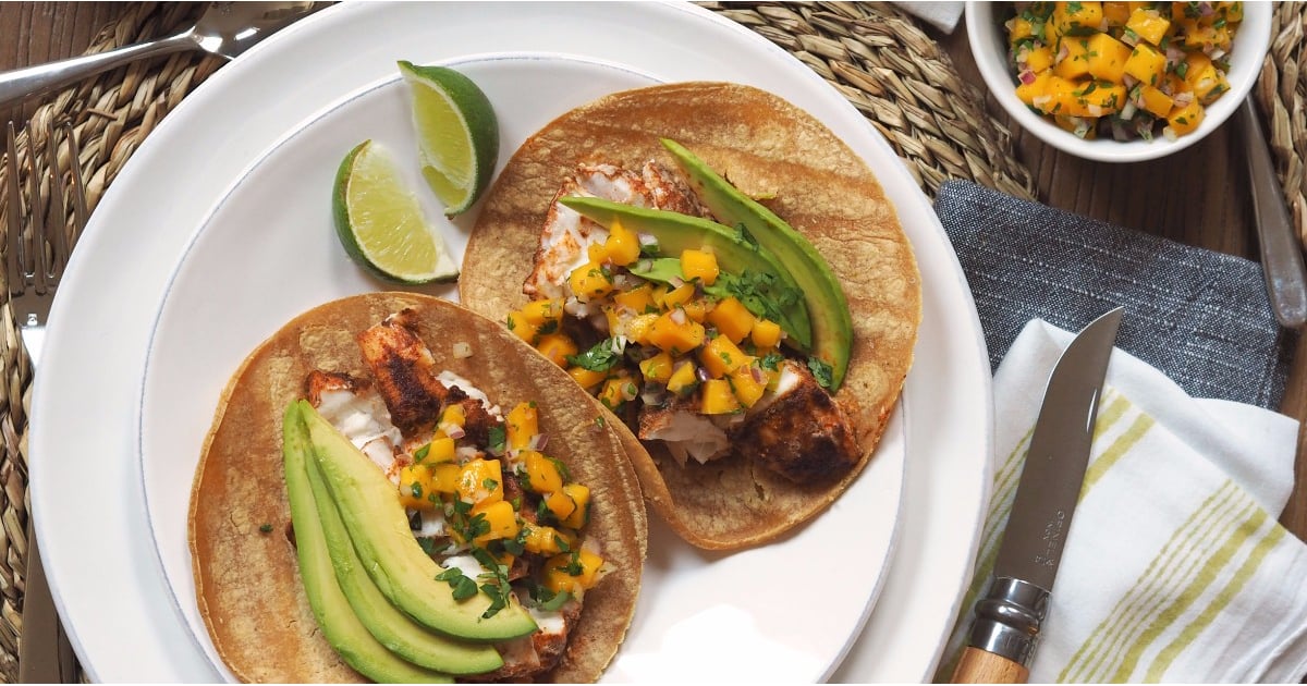 Healthy Fish Taco Recipe | POPSUGAR Fitness