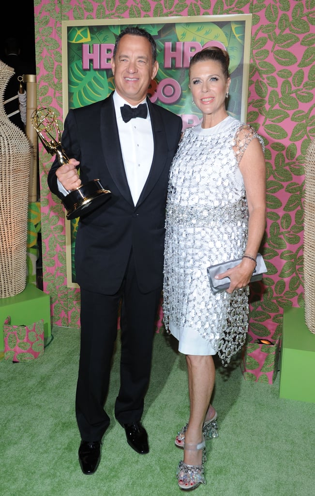 Tom Hanks and Rita Wilson in 2010
