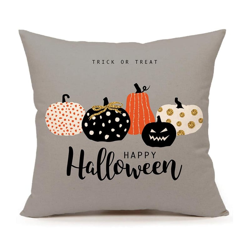 4TH Emotion Halloween Pumpkin Throw Pillow