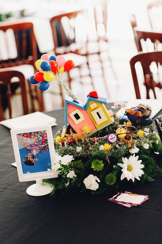 Up Disney Wedding Centerpieces POPSUGAR Home Photo 11