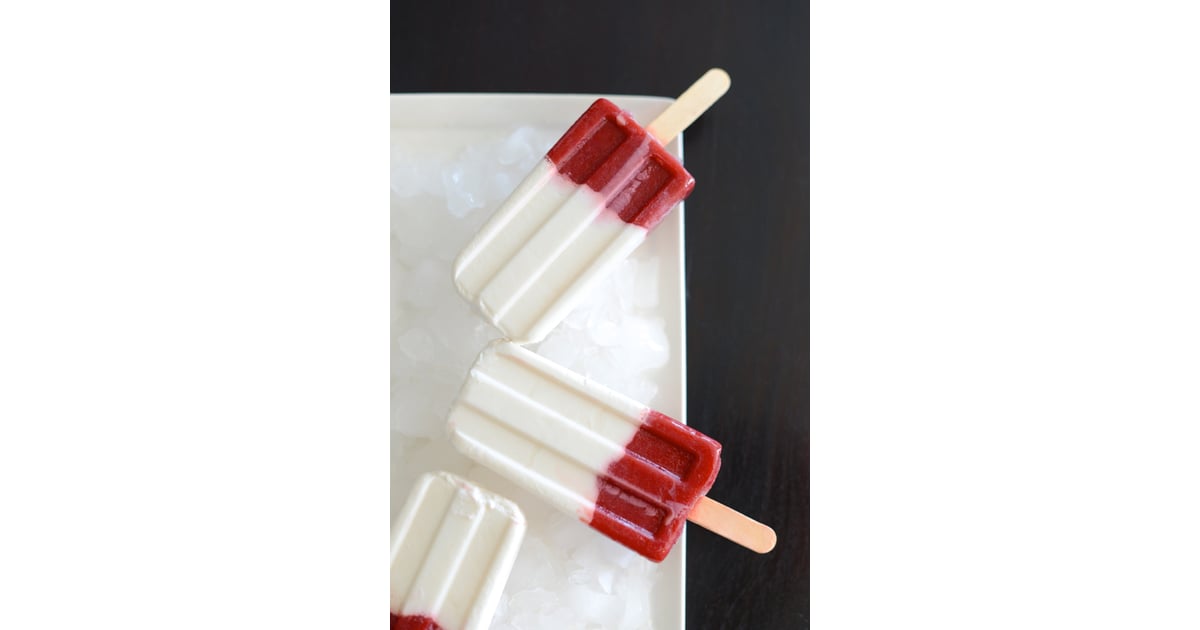 Strawberry Coconut Milk Ice Lolly Easy Ice Lolly Recipes POPSUGAR