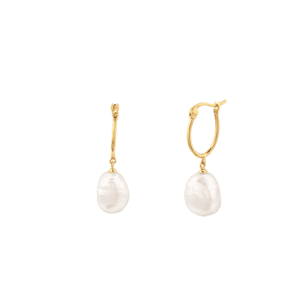 Mejuri Organic Pearl Hoops | Best Festive Season Gifts 2021: Editors ...