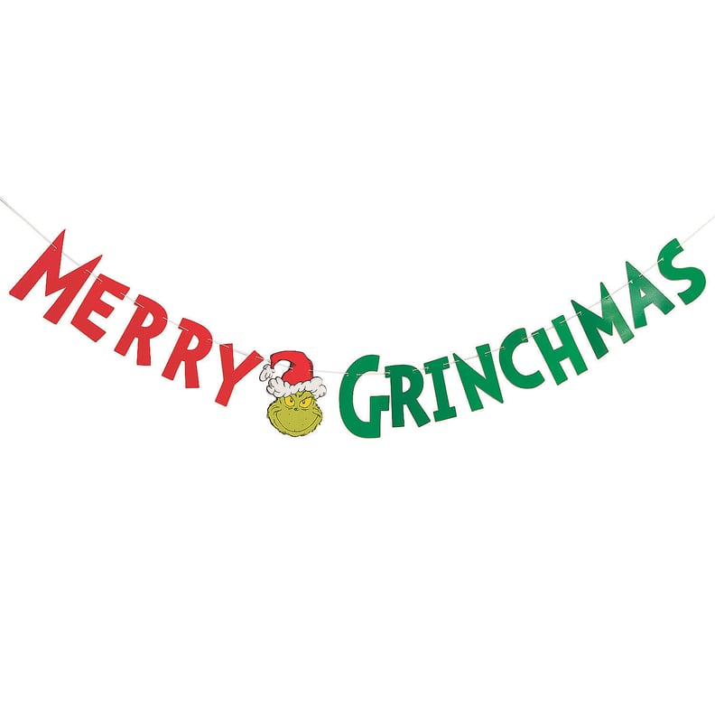 Dr. Seuss The Grinch Garland