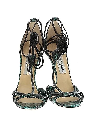 Jimmy Choo Teal Sandals