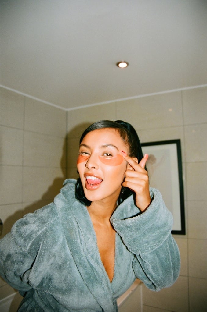 Maya Jama Wearing MIJ Eye Patches