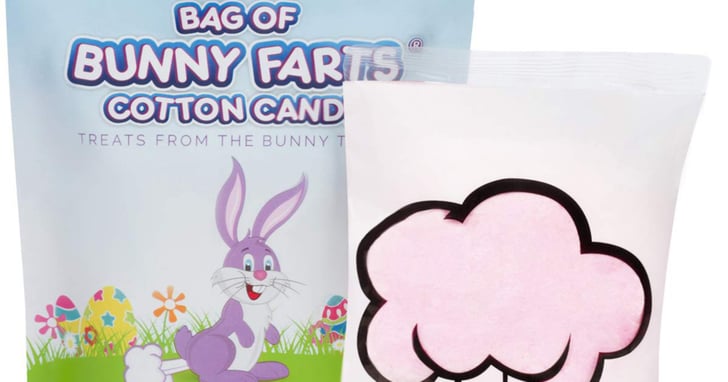 Bag of Bunny Farts Cotton Candy POPSUGAR Family