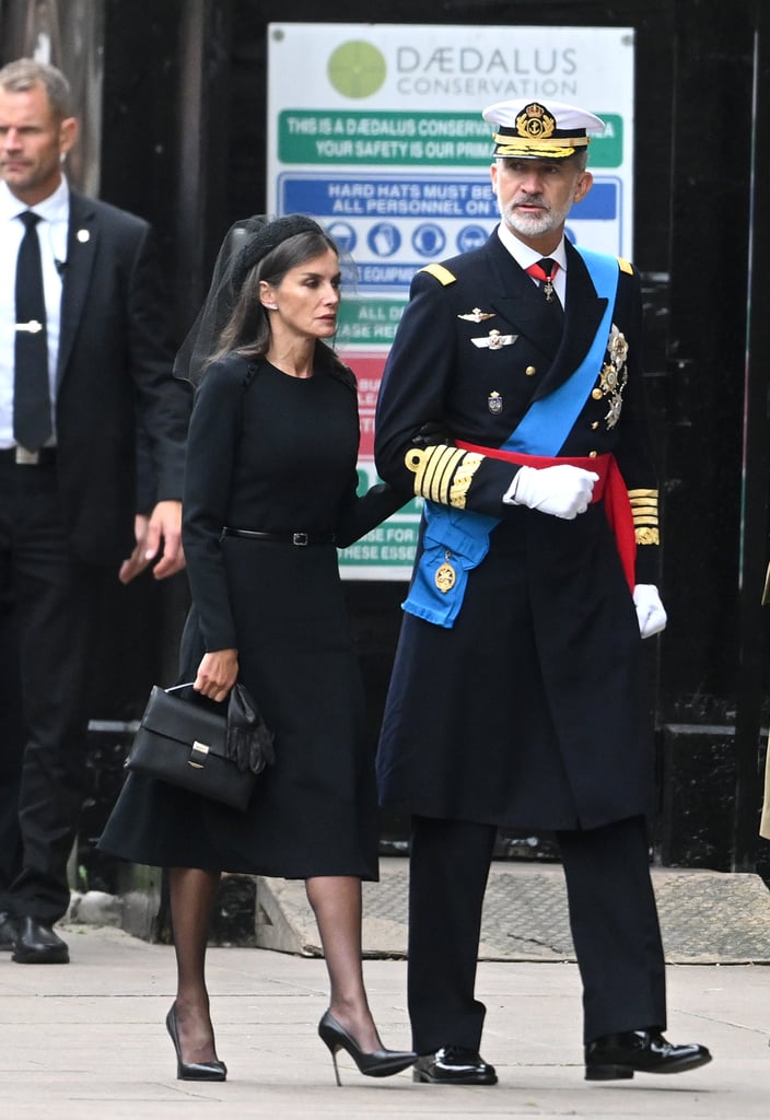 Queen Letizia's Brooch at Queen Elizabeth II's Funeral POPSUGAR
