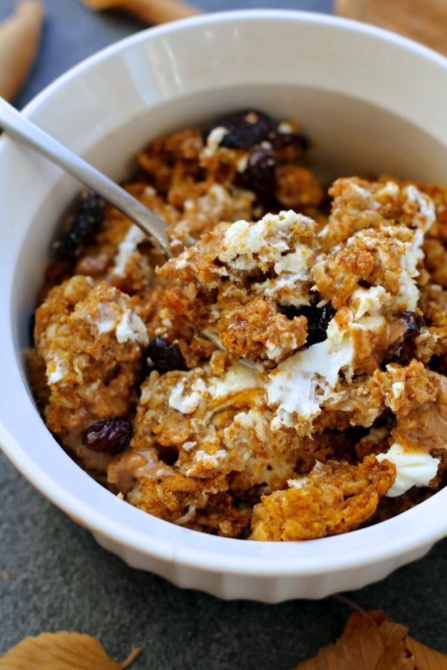 Pumpkin Pie Breakfast Bake