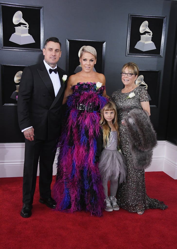 Pink And Willow Hart At 2018 Grammys Popsugar Celebrity Photo 12