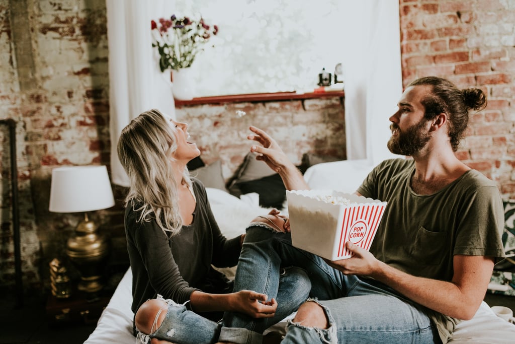 Cozy Engagement Photo Shoot In A Loft Popsugar Love And Sex 0437