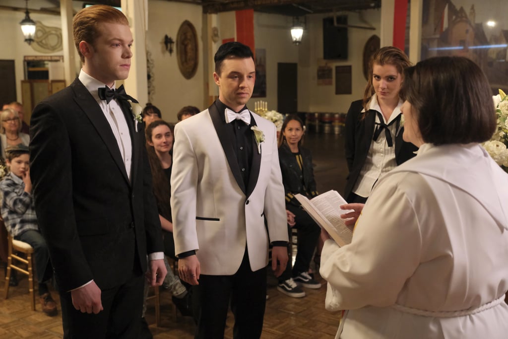 See The Pictures From Ian And Mickeys Wedding On Shameless Popsugar Entertainment Uk Photo 11 