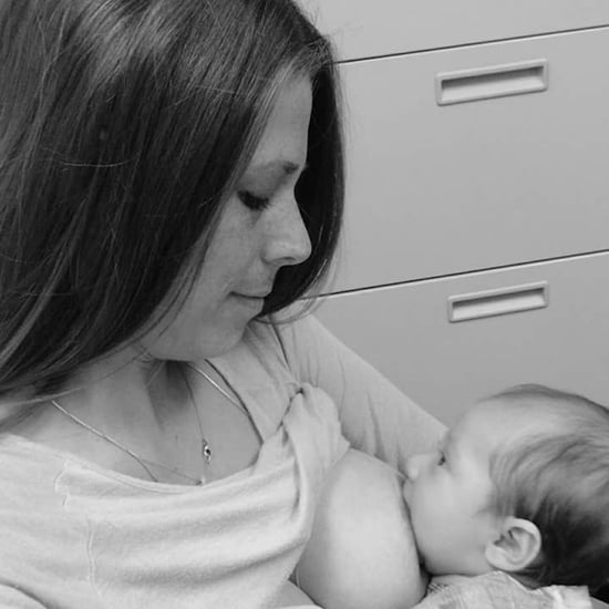 Single Mom Breastfeeding During Work