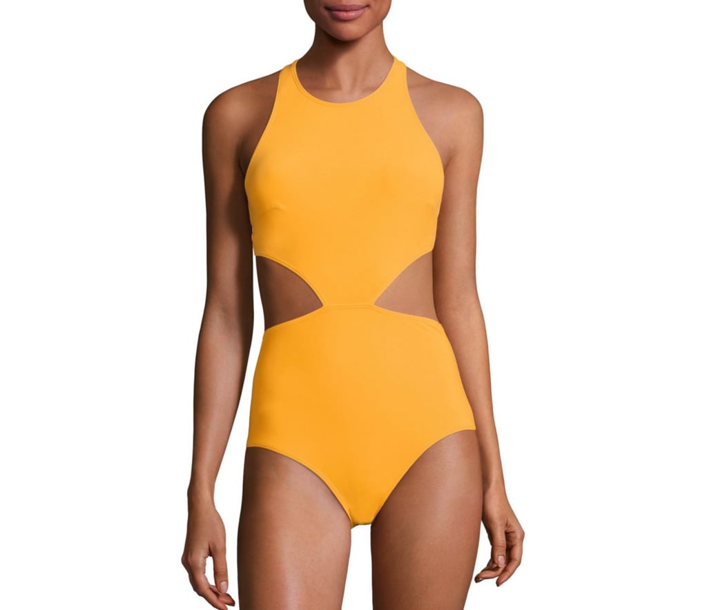 Look brighter than sunshine in this Flagpole Lynn One-Piece Swimsuit ($375).