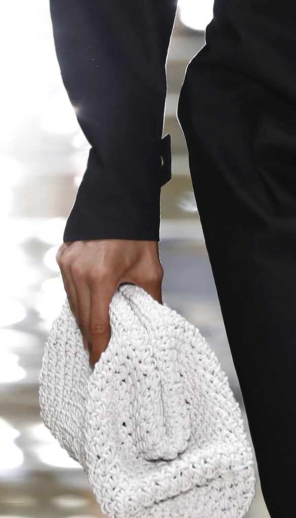 A Bottega Veneta Bag on the Runway During Milan Fashion Week