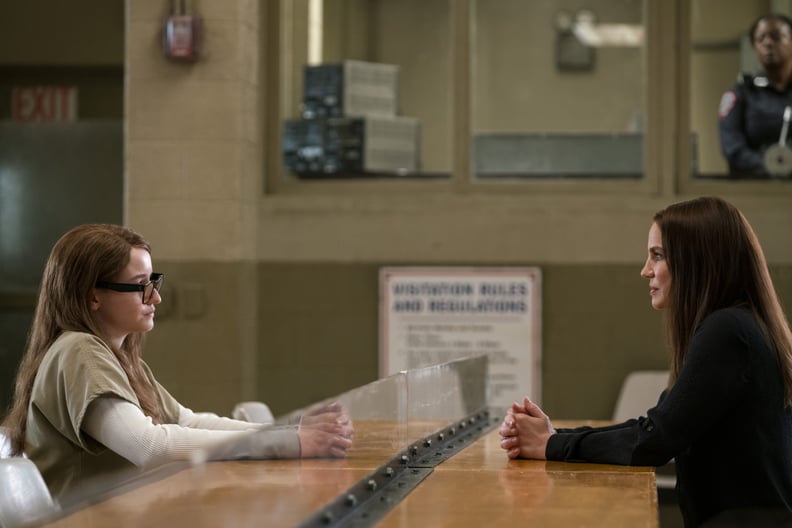 INVENTING ANNA, from left: Julia Garner as Anna Delvey, Anna Chlumsky, Too Rich for Her Blood', (Season 1, ep. 108, aired Feb. 11, 2022). photo: Nicole Rivelli / Netflix / Courtesy Everett Collection