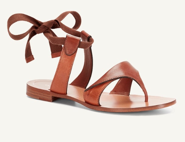 Sarah Flint Grear Sandle in Saddle Vachetta