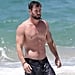 Chris Hemsworth Shirtless in Australia Pictures Oct. 2017