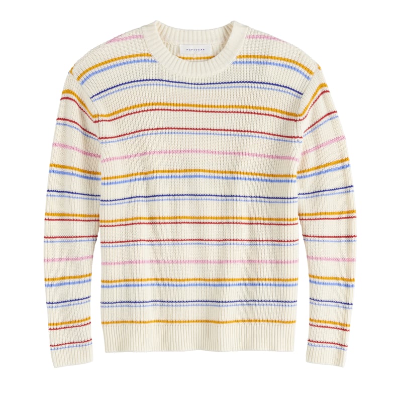 POPSUGAR Long Sleeve Boxy Sweater