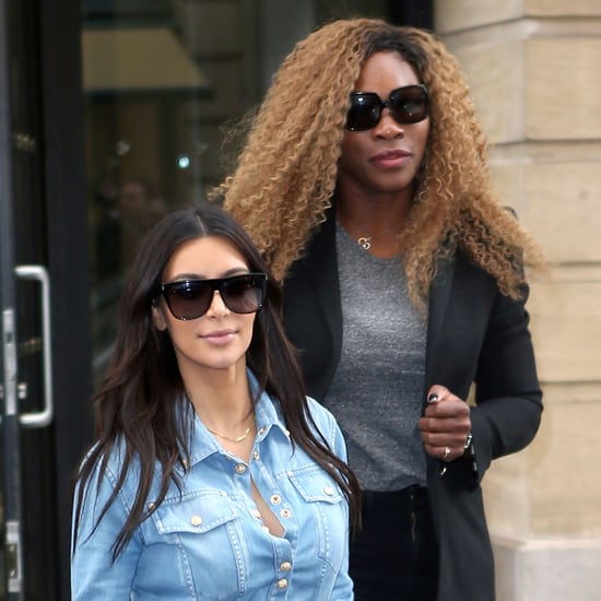 Kim Kardashian and Serena Williams in Paris