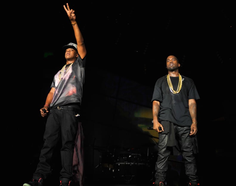 PHILADELPHIA, PA - SEPTEMBER 01:  Jay-Z and Kanye West perform during the Budweiser Made In America Festival Benefiting The United Way - Day 1 at Benjamin Franklin Parkway on September 1, 2012 in Philadelphia, Pennsylvania.  (Photo by Kevin Mazur/WireImag