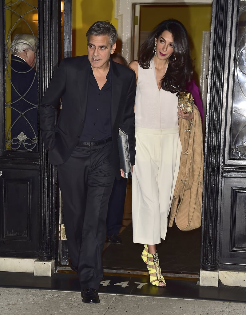 Clooney and Amal Alamuddin in NYC Pictures POPSUGAR Celebrity