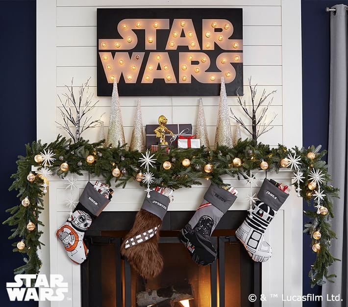 Star Wars Holiday Stockings From Pottery Barn Kids 2018 Popsugar