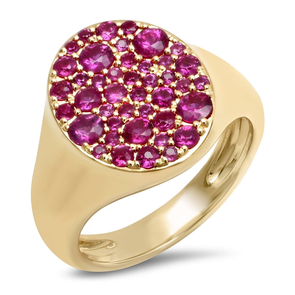 Eriness Ruby Signet Ring