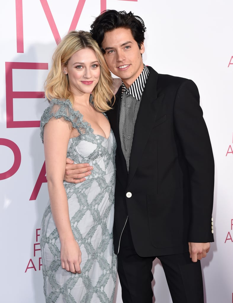 Cole Sprouse and Lili Reinhart at Five Feet Apart Premiere