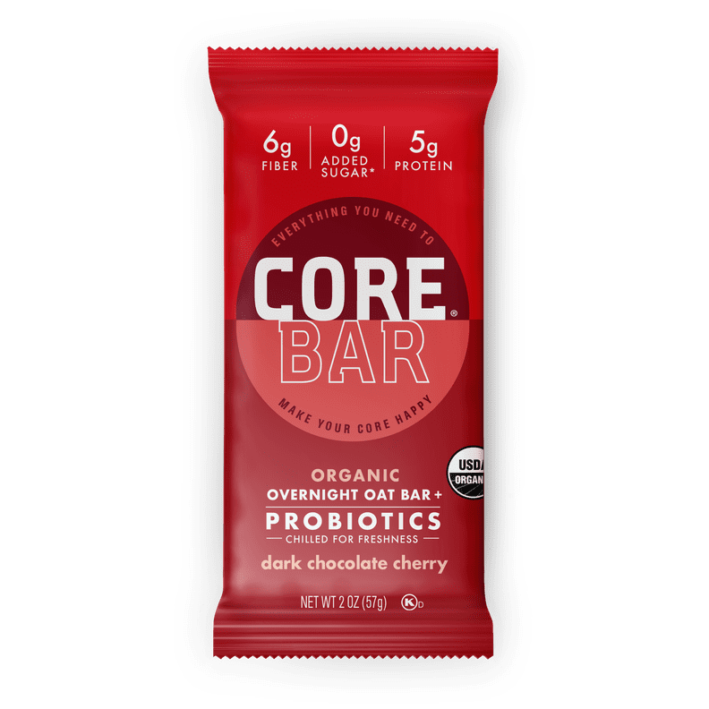 Core Bar Dark Chocolate Cherry Overnight Oat Bars