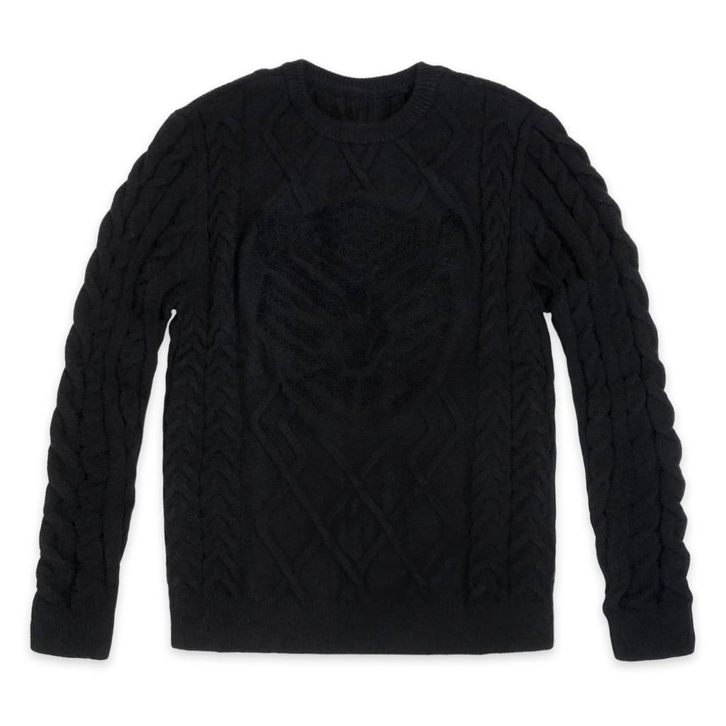 A Stylish Sweater: Black Panther Pullover Sweater For Adults