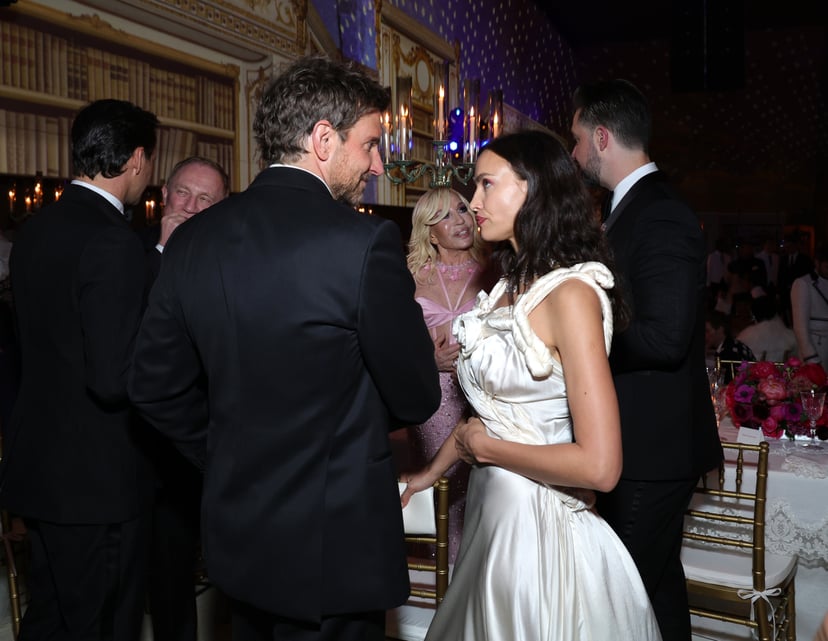 NEW YORK, NEW YORK - MAY 01: (L-R) Bradley Cooper and Irina Shayk attend The 2023 Met Gala Celebrating 