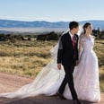 Allison Williams Got Married in a Breathtaking Oscar de la Renta Gown