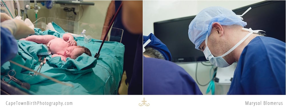 C-Section Birth For Blended Family in South Africa